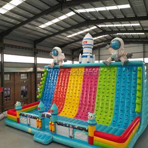 Parc d'attractions commercial pour enfants personnalisé Jeux de sports d'escalade pour adultes Mur d'escalade gonflable d'extérieur à vendre - Product Image 3