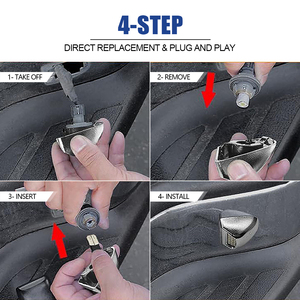 En stock aux États-Unis, éclairage de plaque d'immatriculation LED RGB pour Chevrolet <span class=keywords><strong>Silverado</strong></span> 2001-<span class=keywords><strong>2014</strong></span>, pour GMC Sierra, pour Cadillac, lampe de plaque blanche - Product Image 2