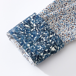 Camisa Casual de Hombre con Botones, 100% Algodón, Ecológica, con Estampado Digital, Tela Oxford, Otoño, Servicio OEM, Venta al Por Mayor de Fábrica - Product Image 6