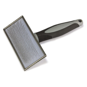 Cepillo Autolimpiante para Mascotas, Herramienta para Eliminar el Pelo de Gatos y Perros, de Acero Inoxidable, Duradero, con Logotipo Personalizado, Venta al por Mayor de Fábrica - Product Image 1