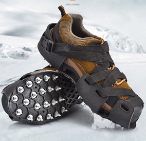 Crampons à neige et à glace à forte adhérence, 32 dents, pour terrain enneigé, <span class=keywords><strong>montagne</strong></span>, boue - Product Image 2