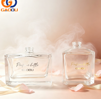 Étiquettes de parfum personnalisées de luxe, flacons de parfum vides en verre avec bouchon, 30 ml, 50 ml, 100 ml