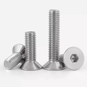 Thép không gỉ din7991 M2 M2 m2, 5 m3 M4 M5 M6 M8 M10 csk đầu nắp bu lông Hex ổ cắm phẳng đầu vít chìm - Product Image 1