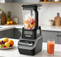 Blender Auto-IQ High Power 1500W Profesional Pembuat Es Krim & Jus dengan Tombol IC