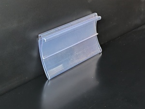 Porte-étiquettes transparent en PVC pour bord de rayonnage, idéal pour les magasins de détail, les étiquettes de prix, la signalisation et l'affichage d'informations - Product Image 3