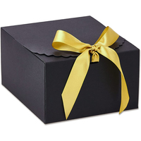 Caja de regalo de Navidad personalizada de nuevo diseño Premium 2024 con cinta