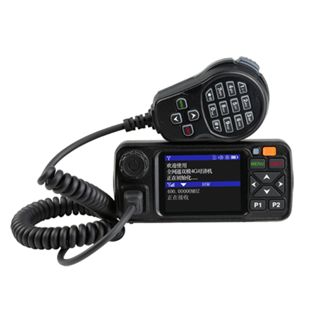4G POC Mobile Radio Recent M1 10W Analog with POC Dual Mode Dual SIM Card with GPS PTT Over Cellular Without Limit