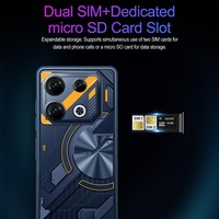هاتف ذكي GT10 Pro الأصلي الأكثر مبيعًا بشاشة كاملة HD مقاس 6.6 بوصة وذاكرة وصول عشوائي 3 جيجابايت وذاكرة تخزين 64 جيجابايت يعمل بنظام أندرويد 9.0 مع خاصية فتح القفل بالوجه ويدعم شبكات CDMA 4G ونظام تحديد المواقع العالمي (GPS)