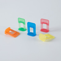 Fourniture directe usine : Clips de nivellement pour carrelage 0,5-2 mm, accessoires de positionnement, entretoises de carrelage, bases et clips de nivellement en plastique