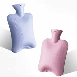 Sac à eau chaude de grande capacité, remplissage d'eau en PVC, sac à main chaud pour enfants fille, réchauffement d'hiver