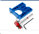 35mm Hinge Hole <b>Drilling</b> Jig Abs Plastic Adjustable Door Positioning Template Woodworking Installation <b>Guide</b> - Product Image 1