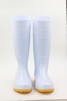 Vente en gros Bottes de pluie longues imperméables transparentes unisexe antidérapantes en plastique PVC caoutchouc Bottes de gomme Hommes pour adultes