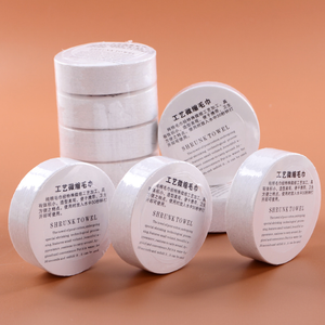 Tinh khiết bông terry dùng một lần nén khăn Đồng bằng phong cách dệt kỹ thuật - Product Image 2