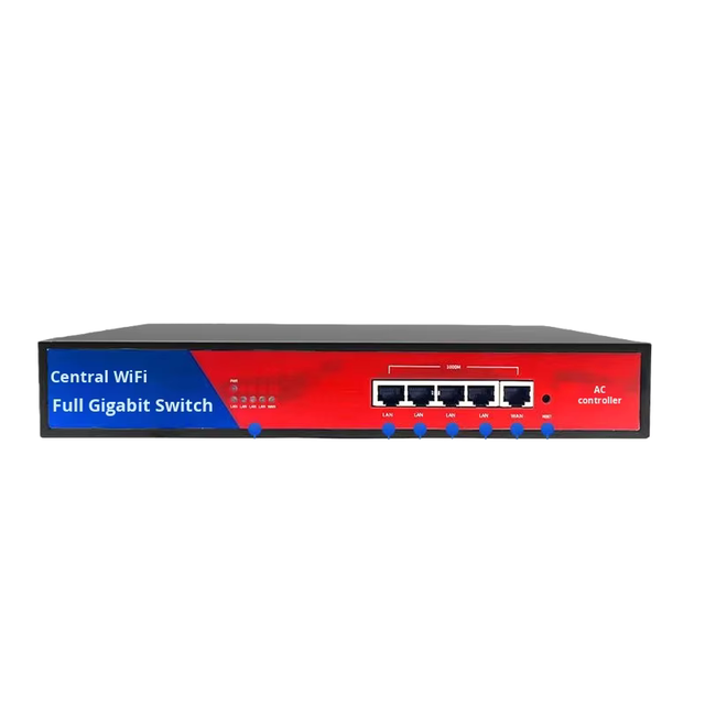 Enterprise Wireless LAN Controller High Speed Industrial-Grade MT7981B +MT7976CN Chipset POE Power Supply AP Management 5GE