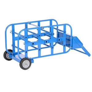 عربة بكرة سلك فاخرة JH-Mech في وضع رأسي وأفقي سعة كبيرة عربة بكرة أسلاك فولاذية محمولة موفرة للمساحة - Product Image 2