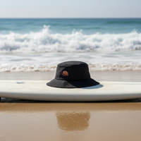 Chapeau de soleil à large bord de haute qualité 2026, casquette de surf en nylon avec protection du cou, chapeau de soleil avec sangle sous le menton, style bob de surf