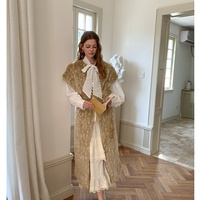 Manteau long personnalisé pour femmes grande taille Nouvelle fausse fourrure artificielle en laine imitation peau de vison