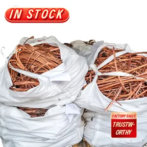 Chatarra de cobre residual de alta calidad 99.99% en alambre de cobre de bayas de molino a granel para precio al por mayor
