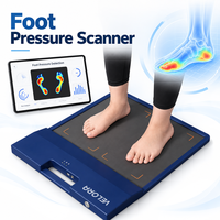 Système d'analyse portable des membres inférieurs VELORA, scanner de traces de pieds avec détection de température, écran tactile professionnel, utilisation pour les soins des pieds