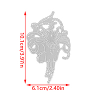 AAGU Scrapbook Diary Decoration Stencil modello di goffratura Album di biglietti di auguri fai da te Morning Glory Flower Metal Cutting Dies
