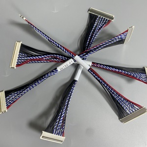 OEM ODM Electrical Custom 40 Pin <strong>Lvds</strong> <strong>Cable</strong> <strong>Lvds</strong> 20 Pin <strong>Cable</strong> 30 Pin <strong>LVDS</strong> <strong>Cable</strong> Assembly Wire Harness - Product Image 6