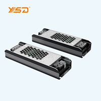 YSD IP20 Controlador LED Triac/0-10V/1-10V Triac Regulable Impermeable 12V 24V 60-200W Salida dual Voltaje constante para iluminación LED