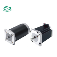 Fulling Kit Motor langkah Driver 4 sumbu hibrid NEMA 24/34/42 24V roda gigi Slider presisi Mini mikro dengan pengurang planet