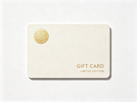 Carte magnétique VIP personnalisée en PVC avec estampage à chaud partiel en or, puce 213/215, carte cadeau d'entreprise