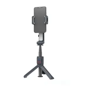 Single Axis Gimbal Supports Selfie Stick Function With Tripod And 396mm Extension