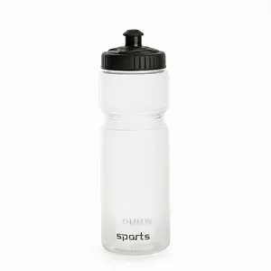 المحمولة 700 مللي شعار مخصوص مطبوع BPA شحن رياضة الرياضة زجاجة المياه البلاستيكية