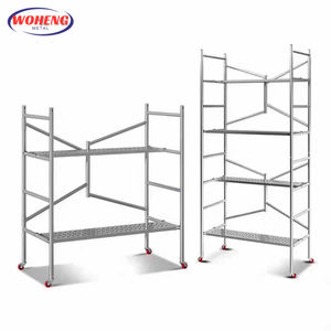 Banc de travail industriel pliable pour charpentier, peintre, jardinier, mini échafaudage mobile, acier résistant à la corrosion, tube en acier haute résistance - Product Image 1