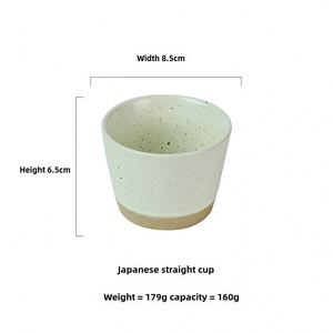 ถ้วยเซรามิกปากกว้างถ้วยทำด้วยมือ - Product Image 3
