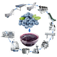 OCEAN Ligne complète de production de confiture de dattes Machine de fabrication de confiture Ligne de fabrication de confiture de fruits à vendre