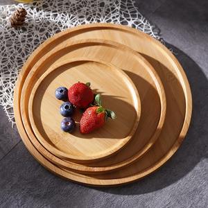 Yaratıcı şeffaf cam kapak kek tepsisi tatlı masa ekran için doğal bambu meyve tabağı ekmek tabağı kek <span class=keywords><strong>stand</strong></span>ı araçları - Product Image 4