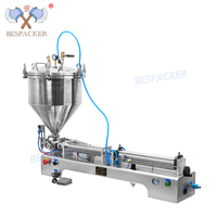 G1WTD-1000P prix départ usine machine de remplissage pneumatique de pâte pour boisson miel shampooing ongles cosmétique