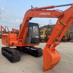 Petite pelle sur chenilles Hitachi EX60 de marque japonaise originale avec moteur et boîte de vitesses équipement de haute qualité - Product Image 3