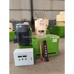 Flat die home used wood pellet mill for sale