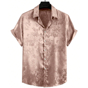 <span class=keywords><strong>Chemise</strong></span> Hawaïenne Florale Décontractée pour <span class=keywords><strong>Homme</strong></span>, Respirante et Confortable, Anti-Boulochage, Manches Courtes, Idéale pour les Vacances Tropicales et les Mariages à la Plage - Product Image 4