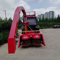 Mini machine à fourrage pour herbe de canne à sucre ensileuse ensileuse récolteuse de fourrage à vendre ensilage récolteuses d'herbe