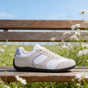 Zapatos de <span class=keywords><strong>Tenis</strong></span> Resistentes al Desgaste para <span class=keywords><strong>Mujer</strong></span>, Zapatos de Cuero Cómodos para <span class=keywords><strong>Mujer</strong></span>, con Amortiguación, para Primavera, Verano, Uso Casual al Aire Libre - Product Image 5