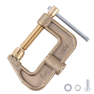 WSD Factory Price Earth Clamp for Ground <strong>Welding</strong> Standard Copper Material <strong>Industrial</strong> Use Cheap Option <strong>Welding</strong> Soldering <strong>Supplies</strong>