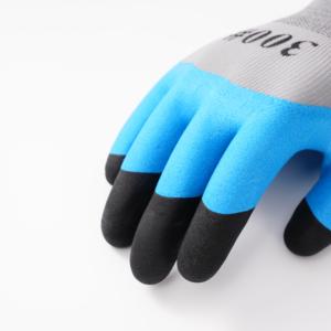 Gants de travail en polyester 13 jauges, doublement enduits de latex, en mousse poly, sans poudre, certifiés CE EN388, antistatiques - Product Image 3