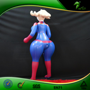 ตุ๊กตาเป่าลมกัปตัน ตุ๊กตาเป่าลมตัวละครจากภาพยนตร์ ซูเปอร์วูแมน ตุ๊กตาเป่าลมรูปคน - Product Image 5