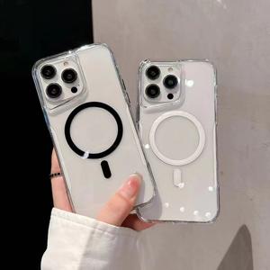 Étui de protection transparent de luxe en PC antichoc, absorbant tous les chocs, compatible avec <span class=keywords><strong>iPhone</strong></span> 15 Pro Max/17/16/14/13/12/11 - Product Image 2