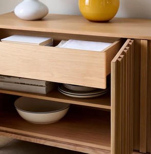 Gỗ Lớn Tủ Búp Phê Tự chọn với hiệu ứng thiết kế rãnh cửa tủ bếp với 4 cửa phòng đựng thức ăn - Product Image 3