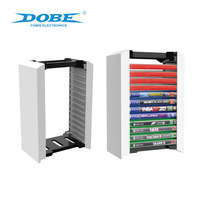 Boîte de rangement pour CD TP5-0520 pour PS5, organiseur de disques pour XBOX Switch, support de disques de jeu, tour de rangement pour CD, support de rangement pour PS5