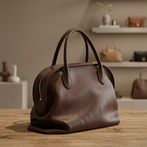 Bolsos de Mano Casuales de Cuero Genuino para Mujer, Ligeros, Portátiles, con Cierre Impermeable, Diseños Personalizables, Ecológicos y de Lujo - Product Image 3