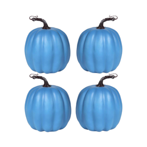 Set <span class=keywords><strong>di</strong></span> 4 Zucche Artificiali in Schiuma Vensovo da 6 Pollici, Leggere, <span class=keywords><strong>Decorazioni</strong></span> Autunnali Verniciabili <span class=keywords><strong>per</strong></span> <span class=keywords><strong>Halloween</strong></span> e Ringraziamento, Uso Interno, Decorazione da <span class=keywords><strong>Tavola</strong></span> - Product Image 1