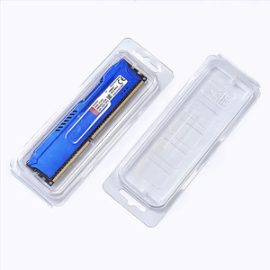 Ddr4 <b>Memory</b> Module Packaging <b>Box</b> Transparent Blister Case For Desktop Server Heatsink Protection 2 Mm Thickness - Product Image 1