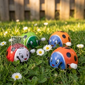 Jouet à remonter Coccinelle, Remplissage de piñata, Remplissage d'œufs de Pâques, Jouet pour enfants, Cadeau promotionnel, Jouet d'ambiance Teal Pumpkin Project Screen Free Play Vibe - Product Image 5